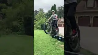 Bike jump #mtb #t1d #bikejump #bike #shorts