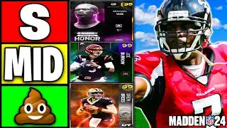 Ranking THE BEST QUARTERBACKS In Madden 24 Ultimate Team