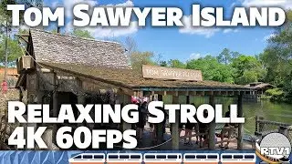 Tom Sawyer Island - Relaxing Stroll & Tour 2019  - Magic Kingdom - Walt Disney World