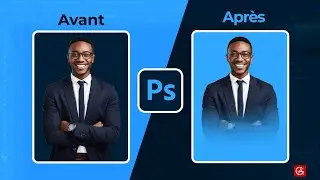 Apprendre à créer un effet dégradé PRO avec le masque de fusion avec Adobe Photoshop