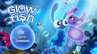 Glowfish: Level 6 + 4 Stars - Gameplay Walkthrough