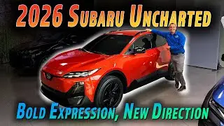 Pierwsze spojrzenie na Subaru Uncharted 2026 | Subaru przedstawia wsp&oacute;lną platformę