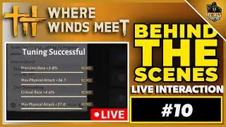 Farming Gear For PvP! Community Livestream in Where Winds Meet!
