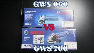 BOSCH GWS 700 UNBOXING DAN PERBANDINGAN GWS 700 VS GWS 060 SECARA SINGKAT