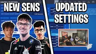 FaZe Sway, Letshe, Wolfiez NEW Sens & FaZe King Updated Settings! (Fortnite Pro Updates)