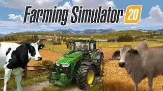 Farming Simulator 20 Gameplay | How to feed cow and make Manure | Feeding Pigs in Fs 20