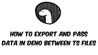 Deno | How to Export & Import and pass data in between TS files in Deno  | Deno Tutorial