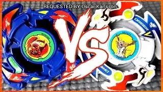 Dranzer V vs Driger V - BATALHA BEYBLADE!!