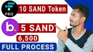 FTX Pro 10 SAND Token Full Process Bitbns 5SAND. How To Claim FTX 10 SAND Token Full Process.