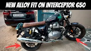 Interceptor 650 Alloy wheels ❤️ | Looks Good Or Not ? | RJ14650RIDER