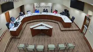 Ripley County Government Council Meeting January 20, 2026