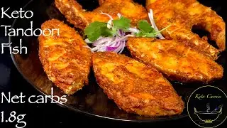 Keto Tandoori Fish (with homemade tandoori masala)|Keto Fish recipes (Indian Style)- Keto Recipes