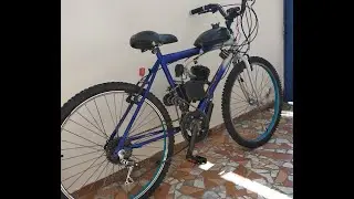 Explicação da bicicleta motorizada com marchas caseiro parte 02