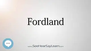 Fordland (How to Pronounce Cities of the World)💬⭐🌍✅