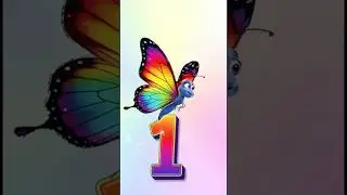 Numbers with Butterflies