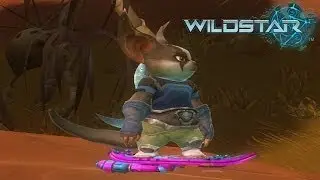 Wildstar: How the Hoverboard Mount Works - Mount Customization + Physics (Wildstar Gameplay)