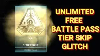 UNLIMITED FREE BATTLE PASS TIER SKIP GLITCH ! MODERN WARFARE 2019 FREE TIERS