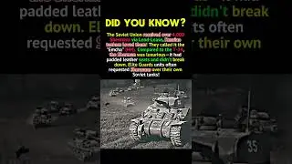 Did Russia Use Sherman Tanks? (The Emcha) 🇷🇺 #SovietUnion #LendLease #ShermanTank #WW2 #RedArmy
