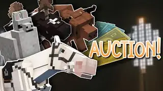 AUCTION ON MY SERVER 🔴 Minecraft Livestream