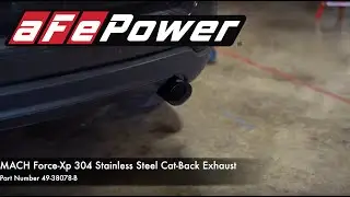 aFe POWER Jeep Grand Cherokee (V6-3.6L) MACH Force-Xp Cat-Back Exhaust