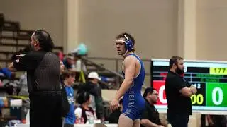 Cooper Armstrong - 157lb Second Semi-Final - District