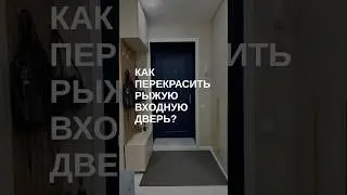 Как перекрасить дверь за один день? #ремонтдверей #ремонт #редизайн #дарьягейлер