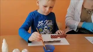 Воздушный транспорт, Марина Максим, 6 лет. Построение самолёта Sopwith F.1 CAMEL