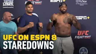 UFC on ESPN 8 Weigh-in Staredowns - MMA Fighting
