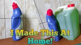 It Costed Me Only 2dollars to make 5ltrs of Toilet Cleaner at home / Save Money! #diy #roadto1ksubs