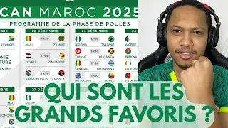 Qui va gagner cette CAN 2025 au Maroc ? Favoris et outsiders