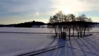 Schloss Mattsies - Luftbilddemo DJI Phantom Winterlandschaft Chillout Ambient