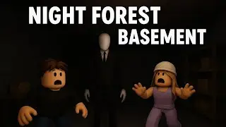 Slender man। Night forest Full Gameplay and Basement full gameplay। No Commatary 