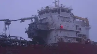 Baie Comeau - A Ghostly Ship Emerges From Spooky Superior