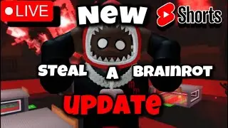 🔴ROBLOX: NEW STEAL A BRAINROT UPDATE! *PVPING VIEWERS* #roblox #robloxlive
