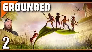 I blew up a tree! - Part 2 - FoX plays Grounded w/ Sound and Cheems