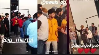 🇮🇳Mortal,Owais,ClutchGod,ENTITY PMAS Biggest meet up