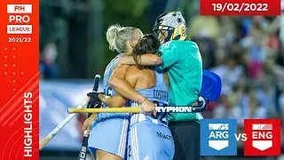 FIH Hockey Pro League Season 3: Argentina vs England (Women), Game 1 highlights