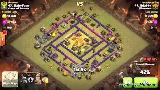iMatty All Dragon 3 Heal Spell Attack, Attack Strategy TH7 attacking TH8