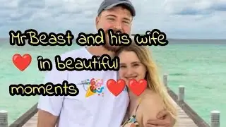 MrBeast and his wife ❤️ In beautiful Vibes 💯💯🎉🎉🔥#mrbeast 