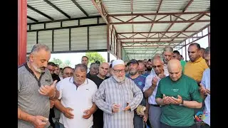 رحيل الحاج المربى الفاضل طه ياسين يشعل مشاعر الحزن في مخيم البص#موقع_البص