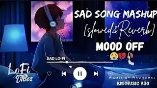 SAD SONG MASHUP [slowed & Reverb] Lofi Vibes Hindi song 