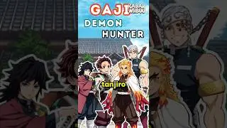 gaji tanjiro di demon slayer #anime #animeotakku #wibu #onepiece #naruto #demonslayer #shorts #lucu