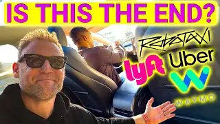 Рабочие места исчезают? Шокирующие прогнозы ИИ для водителей Uber! Роботакси Tesla, Zoox и Waymo!