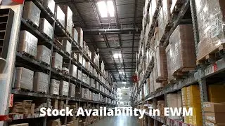 Stock availability in EWM