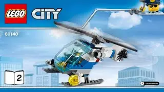 LEGO instructions - City - Police - 60140 - Bulldozer Break-In (Book 2)