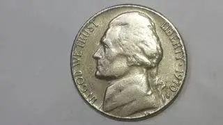 USA Nickel 1970 Cents Worth Silver