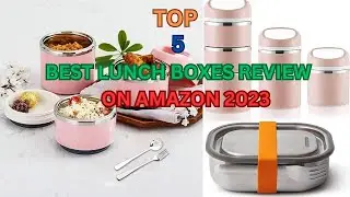 ✅ TOP 5: BEST LUNCH BOX ON AMAZON 2023