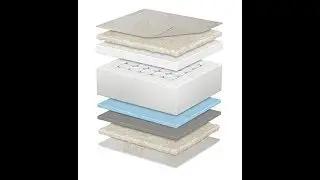 Simmons Kids Beautyrest Crib and Toddler Mattress, Platinum Cool Dawns