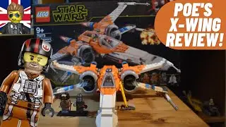 Lego Star Wars 75273 Poe Dameron's X-WING FIGHTER Review!