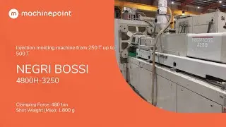NEGRI BOSSI 4800H-3250 Injection molding machine from 250 T up to 500 T | NEGRI BOSSI Machines